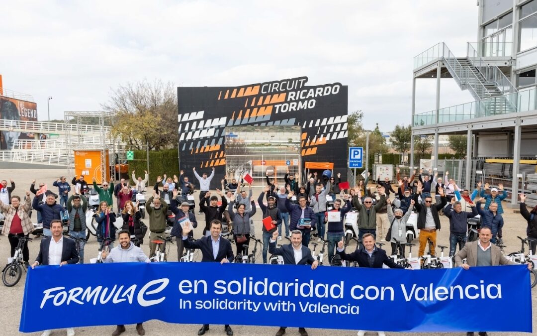 Formula E anuncia donación en apoyo tras inundaciones de Valencia