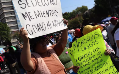 Megamarchas y bloqueos de comerciantes colapsan CDMX
