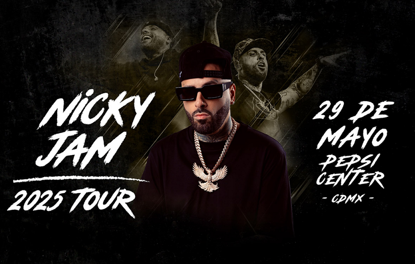 Nicky Jam detonará tierras aztecas con su tour 2025