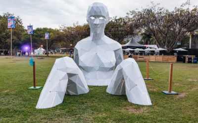 No te pierdas el circuito de arte de Bahidorá, un diálogo entre la naturaleza, tecnología y arte