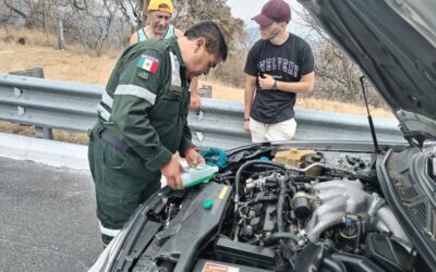 Ángeles Verdes continúa con el apoyo a turistas