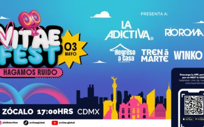 ¡Llega a México el Vitae Fest 2025! con La Adictiva, Río Roma y más