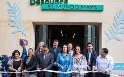 Sectur, Tren Maya y GAFSACOMM inauguran “Descubre el Mundo Maya” en Punto México