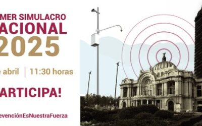 Mañana, simulacro nacional 2025. Sonará alerta sísmica a las 11:30
