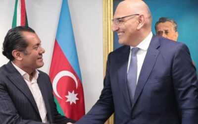 Presidente de Cámara de Diputados recibió visita del embajador de la República de Azerbaiyán