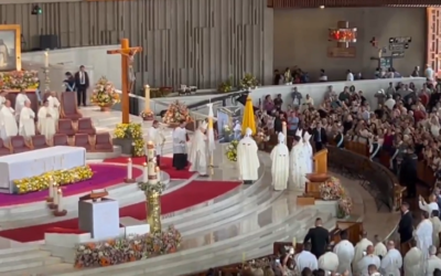 Mexicanos despiden al Papa Francisco con misa en la Basílica de Guadalupe