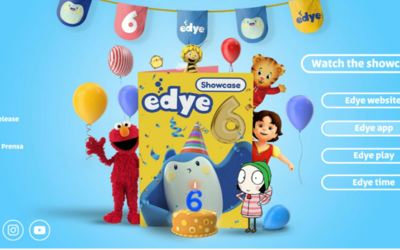 Edye cumple 6 años de educar y entretener a niños preescolares en México