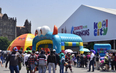 Cierra con broche de oro el Zocalito de las Infancias con más de 500 mil asistentes