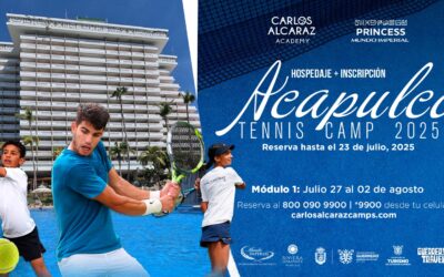 Mundo Imperial presebnta en Acapulco el Carlos Alcaraz Academy Camp