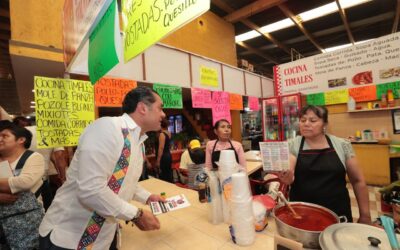 Presidente de Cámara de Diputados, promueve voto en el mercado de  Puebla