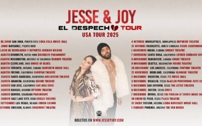 JESSE & JOY llegan con su despecho a EU, con una gira muy exitosa