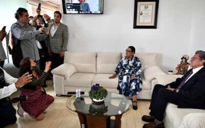 Recibe Monreal a titular de Segob en San Lázaro