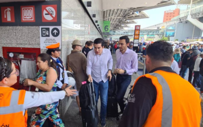 CNTE retira bloqueo de AICM tras causar caos y bloqueos