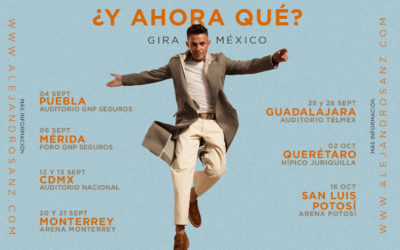 Alejandro Sanz elige a México para presentar su nueva gira