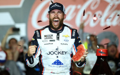 Ross Chastain conquistó el Coca-Cola 600 en últimos instantes de la carrera