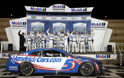 Kyle Larson revive la emoción de su triunfo más ajustado en Kansas Speedway