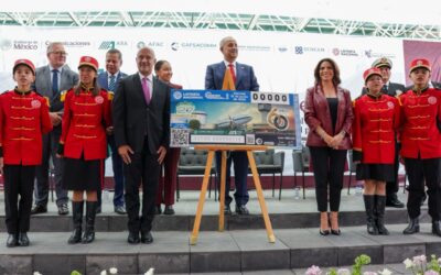 SICT y Lotería Nacional reconocen a ASA por su 60 aniversario