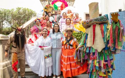 Presentan Sectur y Gobierno de Oaxaca la Guelaguetza 2025