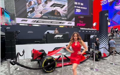 Sarai, el rostro de grandes eventos, desde la F1 hasta Cannes y Milán