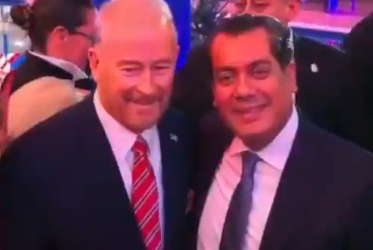 Diputado Sergio Gutiérrez asiste al aniversario de la Independencia de EU