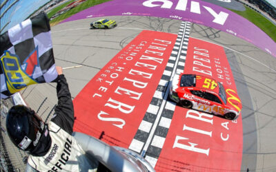 Kyle Larson revive la emoción de su triunfo en Kansas Speedway