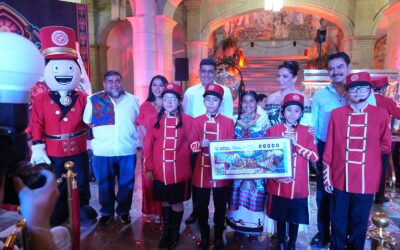 Honra Lotería Nacional a la Guelaguetza con Sorteo Magno