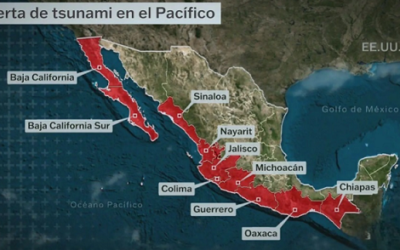 Alerta de Tsunamis en costas del Pacífico, tras sismo de 8.7 en Rusia