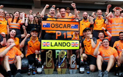 A mitad de temporada: 4 ganadores, 7 pilotos en el podio y el dominio “papaya”