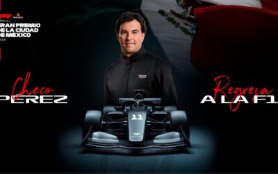 México GP felicita a Checo Pérez por su regreso a Formula 1
