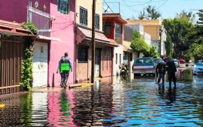 Apoyo total a afectados por inundaciones en Gustavo A. Madero e Iztacalco