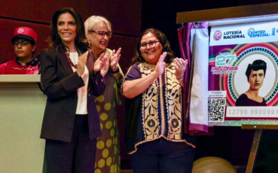 En 255 aniversario de Lotería Nacional se distingue a mujeres que han sido pilares