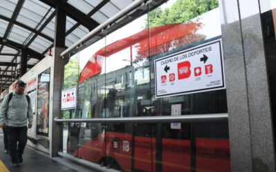 Cambia ícono de la estación «Ciudad de los Deportes» de Metrobús Línea 1