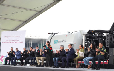 Brugada da banderazo de salida al Plan Tlaloque Reforzado