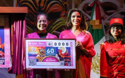 Lotenal honra patrimonio cultural con billete conmemorativo del Huey Atlixcáyotl
