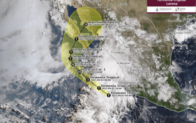 Llaman a extremar medidas de prevención ante ciclón Lorena