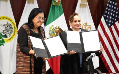 SNTISSSTE y CDHCM acuerdan colaboración y develan placa distintiva