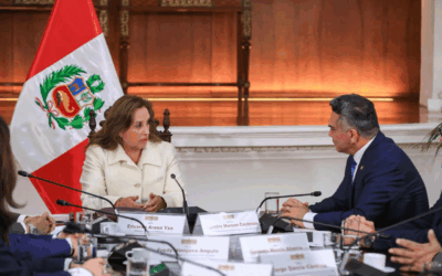 Conversa Alito con la presidenta de Perú sobre seguridad y democracia 