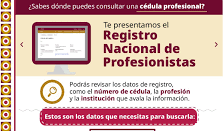 Presenta SEP nuevo portal del Registro Nacional de Profesionistas