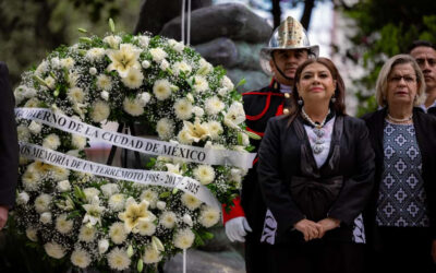 Encabeza Brugada homenaje a víctimas de sismos 1985 y 2017
