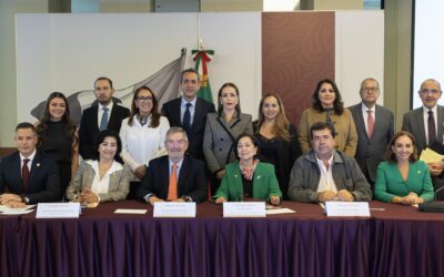 Alistan De la Fuente y legisladores reunión parlamentaria México-UE