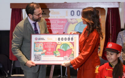 Día Internacional de las Bibliotecas recorre el país en billete de lotería