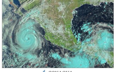 Priscilla ocasionarán lluvias intensas en regiones de BCS, Sinaloa y Nayarit