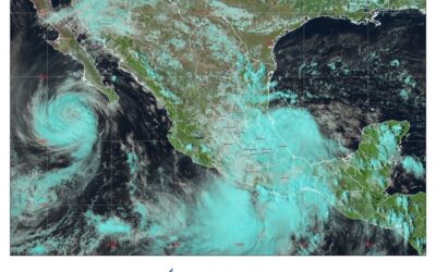 Priscilla mantiene desplazamiento paralelo a costas de BCS