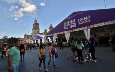 FIL Zócalo celebra su 25 aniversario como la fiesta literaria más grande del país