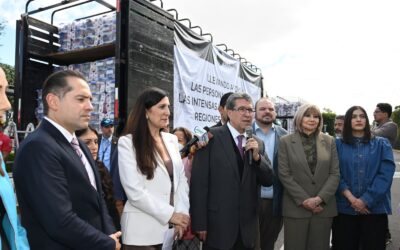 Diputados envía 49 toneladas de víveres y medicamentos a afectad@s por lluvias