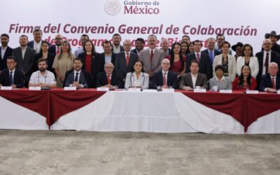 Firma ISSSTE Convenio de Colaboración de Programas para el Bienestar