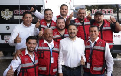 Reconoce Martí Batres labor de trabajadoras y trabajadores del ISSSTE