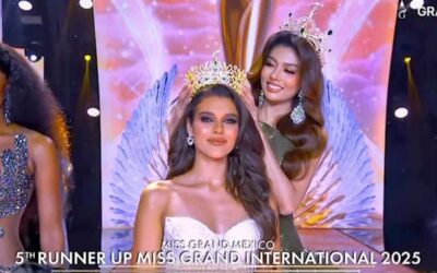 Montserrat Villalva conquista el 5to en el Runner Up del Miss Grand International