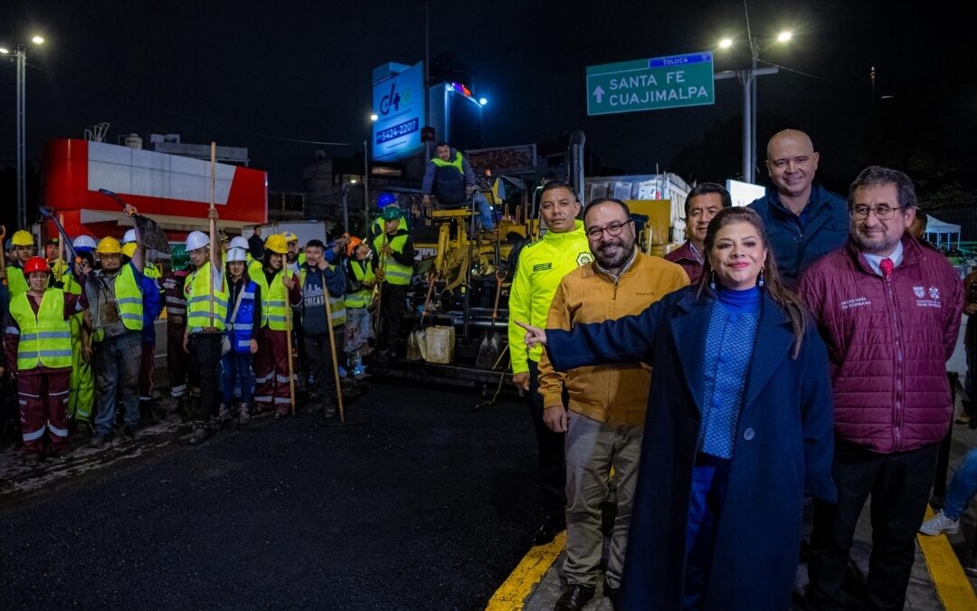 Adiós a los baches de avenidas principales de CDMX: Brugada