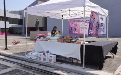 Abre INE centros de acopio en CDMXen apoyo a afectad@s por lluvias